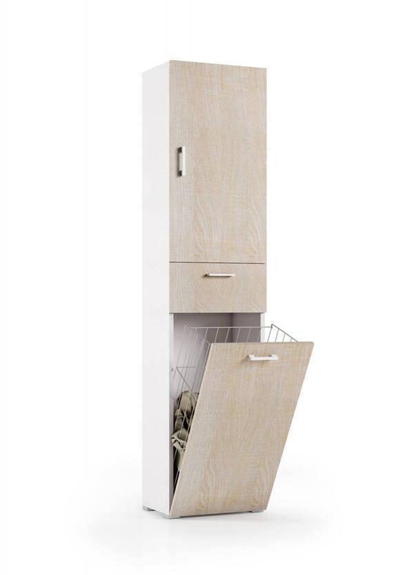 Armoire à linge avec 1 porte