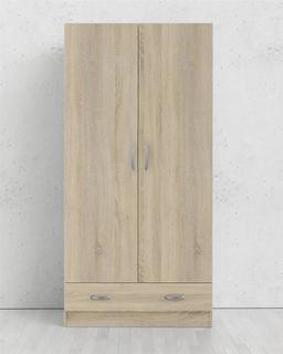 Armoire à deux portes et un tiroir