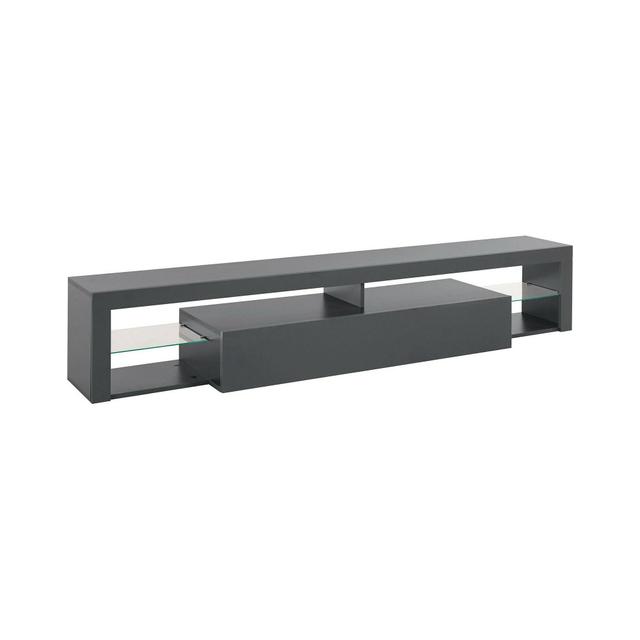 Meuble TV Dcolombin Anthracite 200x40h35 cm