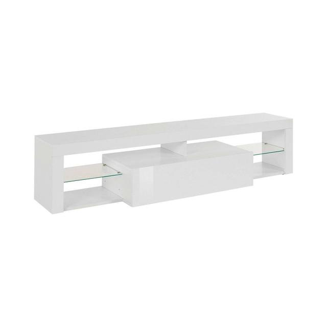 Meuble TV Dcompagno Blanc 160x40h35 cm