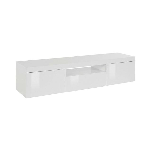 Meuble TV Dcorradin Blanc 160x40h35 cm