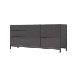 Buffet Dchaji Anthracite poli 170x40h73 cm