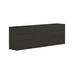 Buffet Dciss Anthracite poli 170x40h60.2 cm