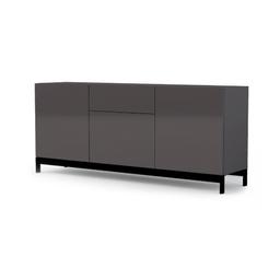 Buffet Dmitol Anthracite poli 170x40h72 cm