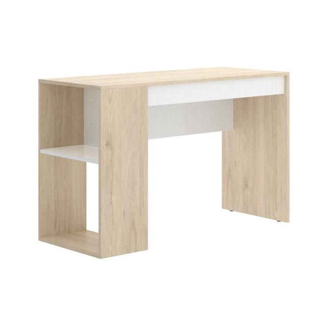 Bureau Dfalc Chêne, Blanc 115x50h74 cm