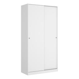 Garde-robe 2 portes Dfurla Blanc 100x50h204 cm