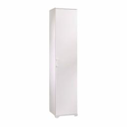 Armoire polyvalente 1 porte Dacaci Blanc 45x45h195 cm