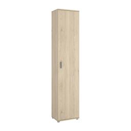 Armoire polyvalente 1 porte Dfuzat Chêne 39x35h190 cm