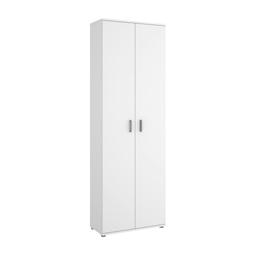 Armoire polyvalente à 2 portes Dmiani Blanc 61x35h190 cm