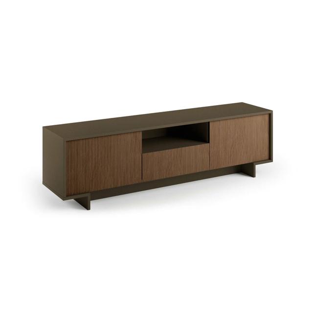 Meuble TV Darrighin Marron, Noyer 170x42h48 cm