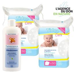 Pack don en nature Liniment et Cotons