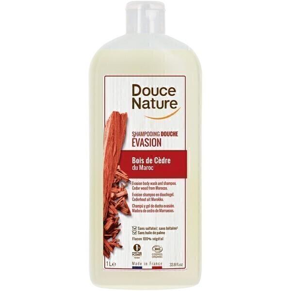 Shampooing douche Evasion bois de cèdre 1L