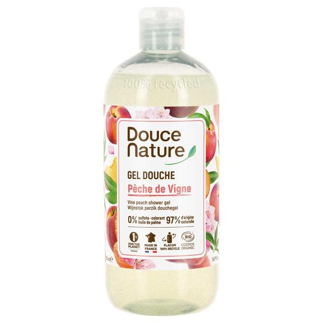 Gel douche pêche de vigne 500ml