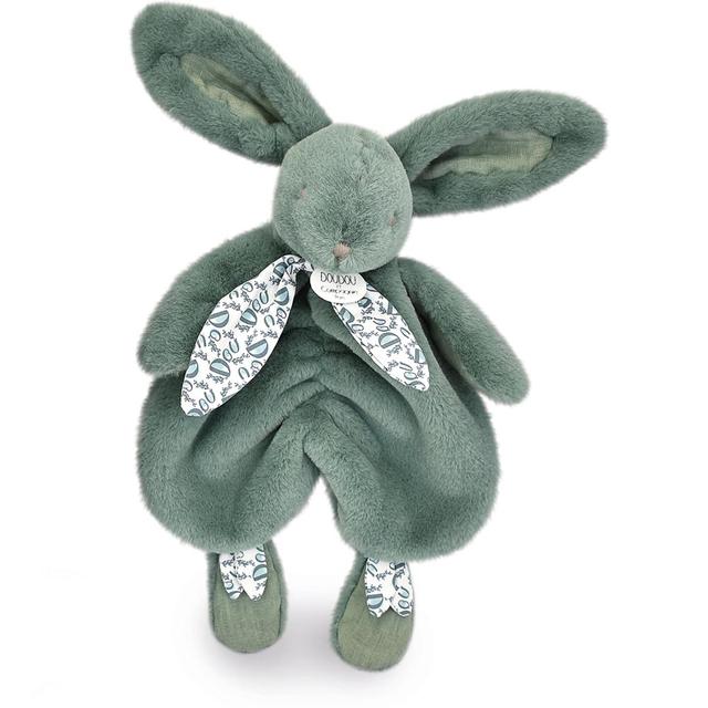 Doudou lapin vert sauge 29 cm