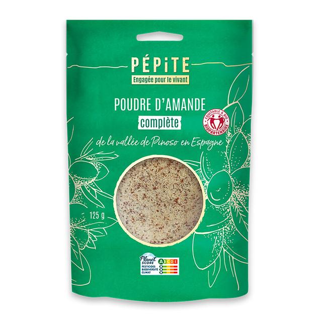 Amandes poudre complète de la vallée de Pinoso 125g