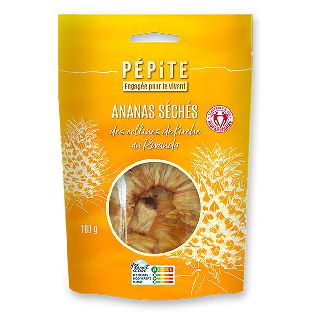 Ananas séchés du Rwanda Bio 100g