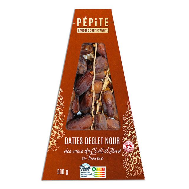 Dattes Deglet nour branchées de Tunisie 500g