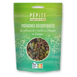 Pistaches décortiquées des plaines de Castilla La Mancha 125g