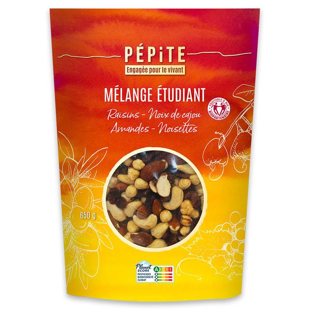 Mélange Etudiant Bio 650g