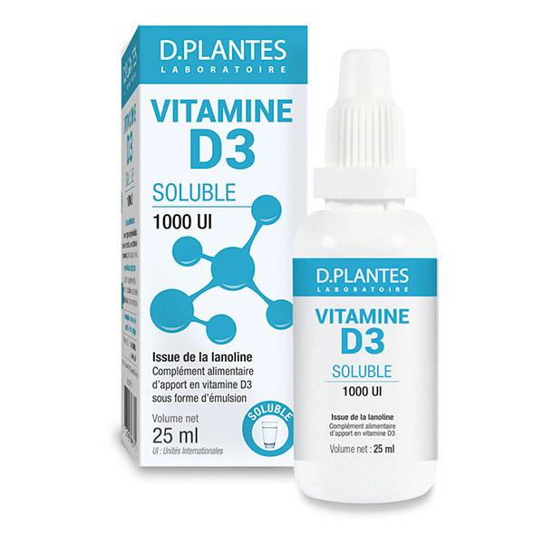 Vitamine D3 Soluble 1000UI 25ml