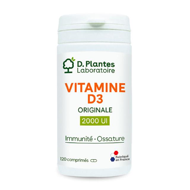 Vitamine D3 originale 2000 UI 120 comprimés