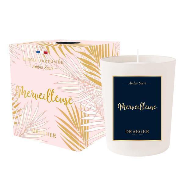 Bougie Merveilleuse Rose clair