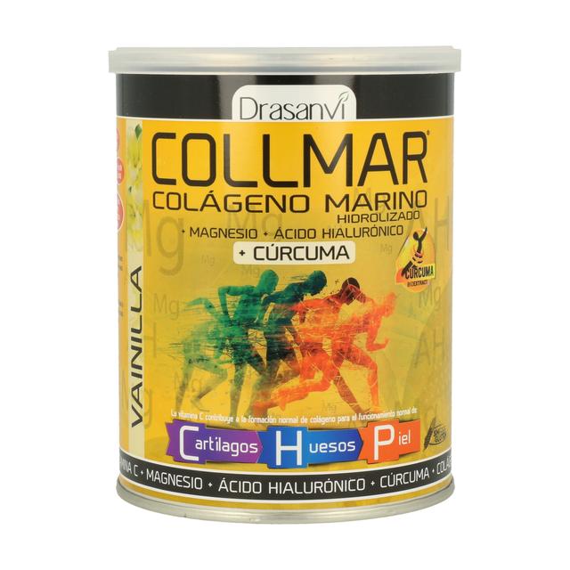 Collmar Magnesium et Curcuma 300 g de poudre (Vanille)