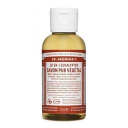 Savon liquide eucalyptus  Dr Bronner's 60 ml