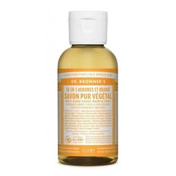 Savon liquide agrumes-orange Dr Bronner's  60 ml