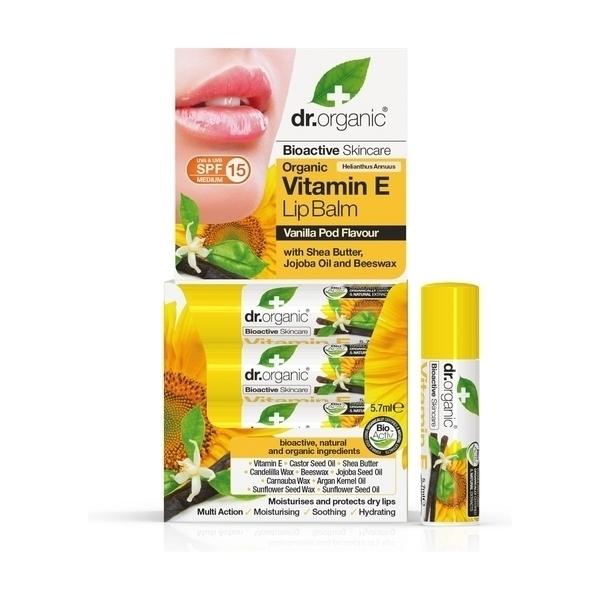 Baume à Lèvres Bio à la Vitamine E 5,7 g