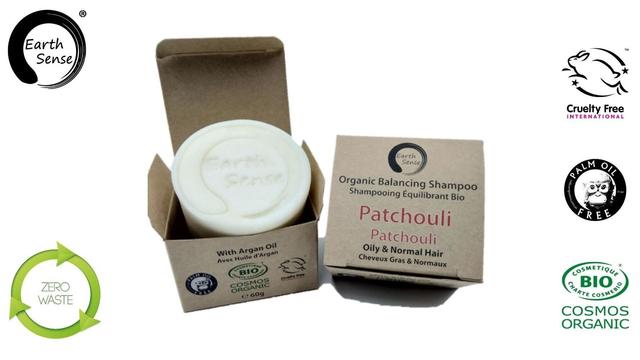 Shampoing Solide Patchouli - Cheveux gras