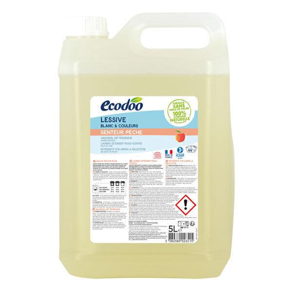 Lessive liquide concentrée Pêche 5L