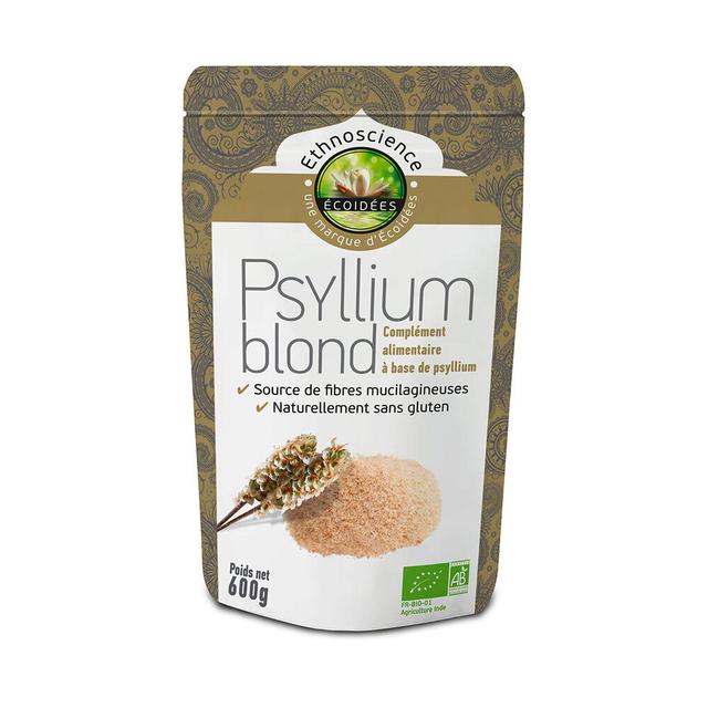 Téguments de psyllium blond 600g bio