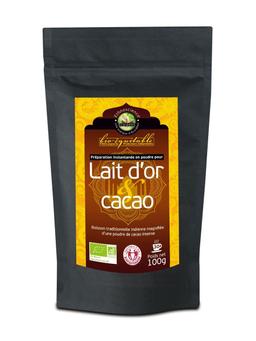 Préparation lait d'or et cacao 100g