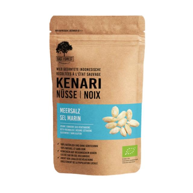 Noix de Kenari au Sel marin 80g