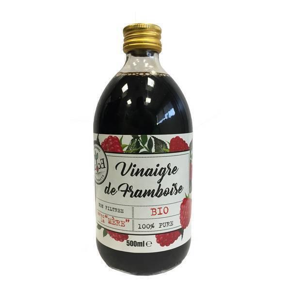 Vinaigre de Framboise Pure bio 50cl