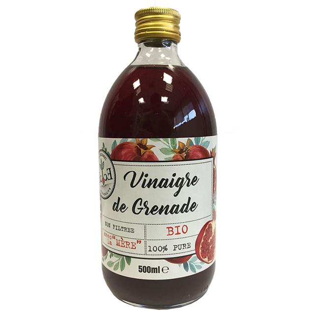 Vinaigre de grenade pure non filtré avec mère 50cl