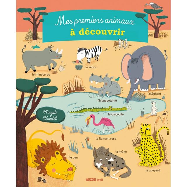 Mes premiers animaux a découvrir - Auzou