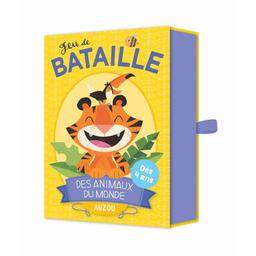 Jeu de Bataille Les Animaux du Monde - AUZOU