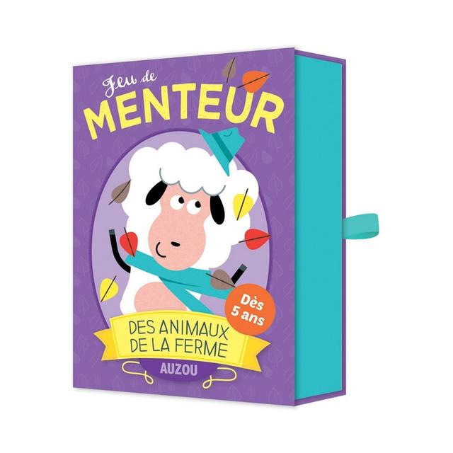 Jeu de menteur - Des animaux de la ferme - AUZOU