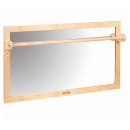 Miroir pour jeunes enfants en bois - jeu Montessori