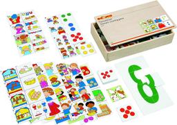 Jeu de comptes à thèmes  - jeu Montessori