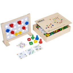 Apprendre les mathématiques - Visser ensemble - jeu Montessori