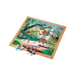 Puzzle en Bois -Foret tropicale (49 pieces) - jeu Montessori