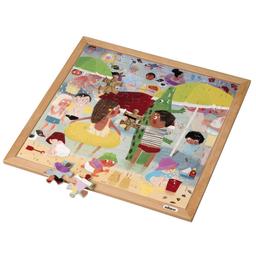 Puzzle en Bois - Puzzle de météo extrême - Canicule (81) -