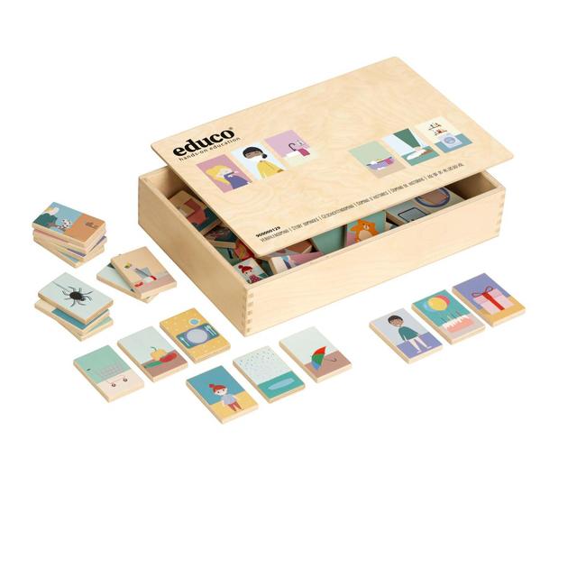 Apprendre Les Langues - Story Dominos - jeu Montessori