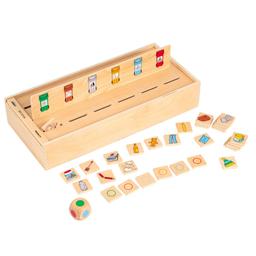 Apprendre Les Langues - Recyclage des déchets - jeu Montessori