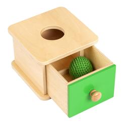 Jeu de formes - Peekaboo vert - jeu Montessori