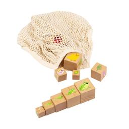 Nature - Blocs de cycle de vie - bois - jeu Montessori