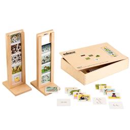 Nature - Cycle de la vie - bois - jeu Montessori